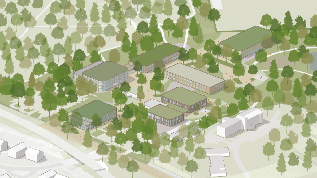 Spatial framework campus roer college sch ndeln mr stir